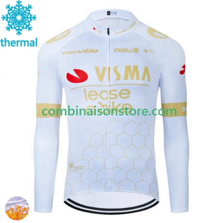 Maillot Hiver Thermal Fleece Visma Lease A Bike 2024 N002